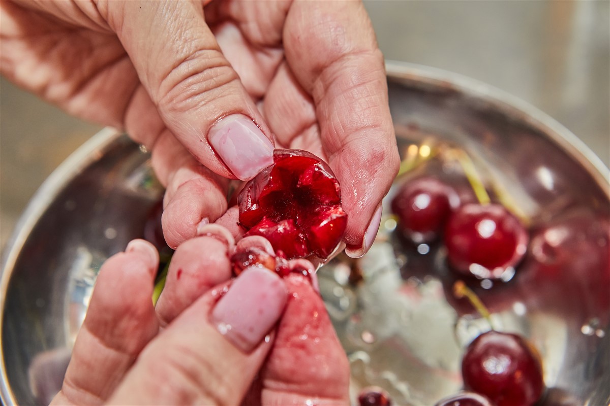 noyaux de cerises