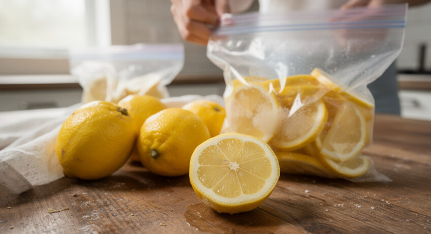 apprenez à congeler des citrons correctement pour préserver leur fraîcheur et leurs bienfaits, et profitez de leurs saveurs toute l'année.