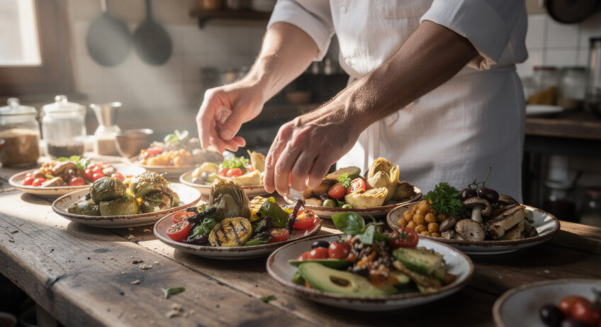 découvrez les secrets des maestros des tapas végétaliens et savourez des recettes originales et gourmandes à ne surtout pas manquer.