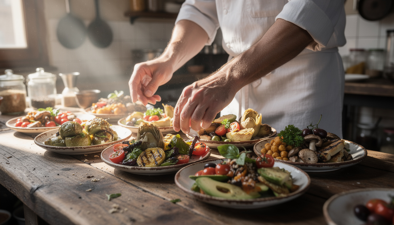 découvrez les secrets des maestros des tapas végétaliens et savourez des recettes originales et gourmandes à ne surtout pas manquer.