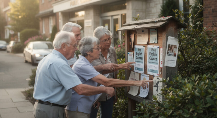 découvrez des cours d'anglais gratuits spécialement conçus pour les seniors, près de chez vous. améliorez votre anglais facilement et à votre rythme dans une ambiance conviviale.
