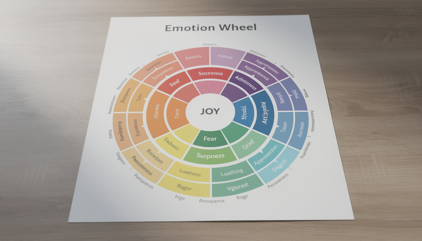 découvrez comment la roue des émotions gratuite peut vous aider à mieux comprendre et gérer vos émotions pour renforcer votre intelligence émotionnelle au quotidien.