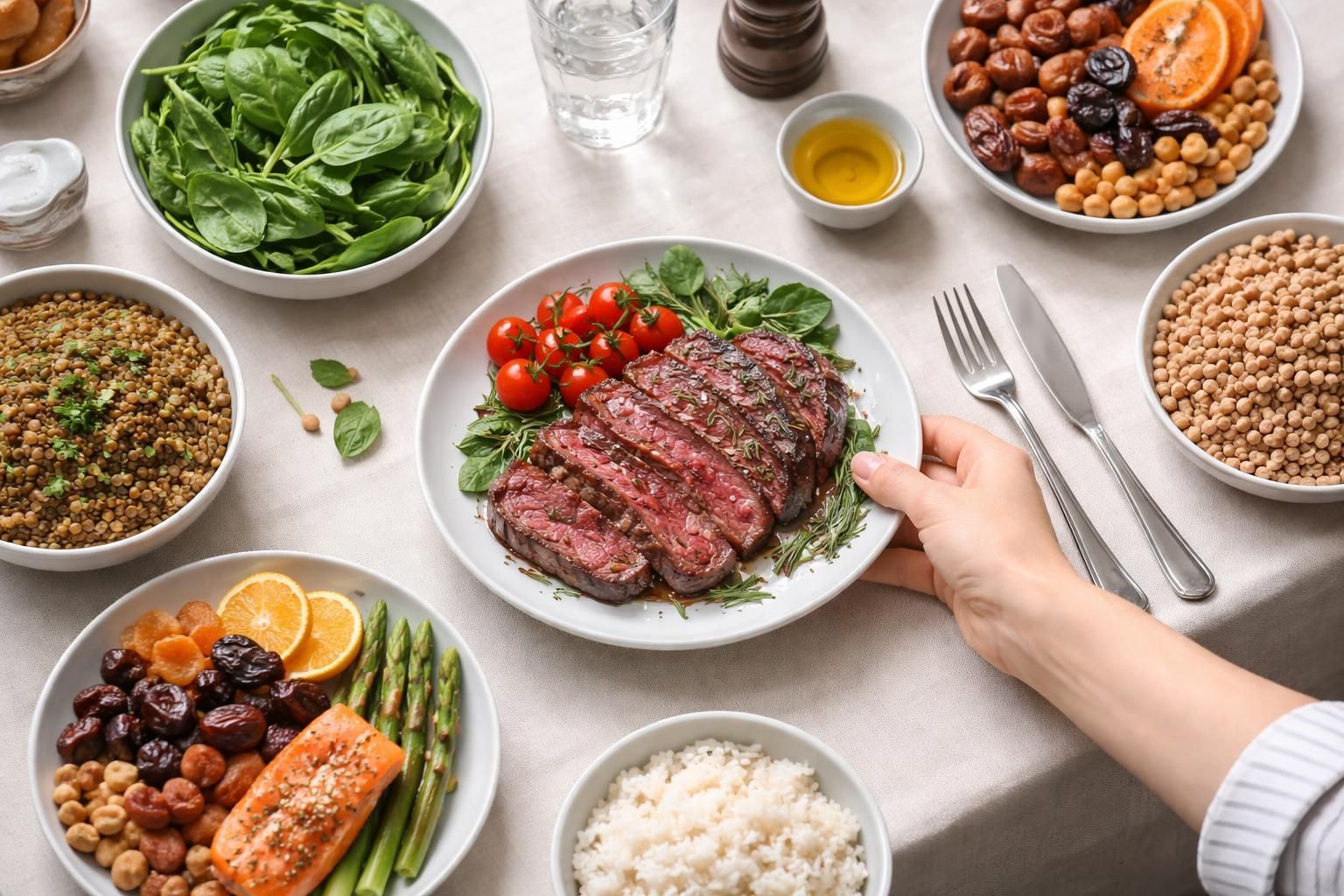découvrez comment identifier et supprimer les aliments riches en fer de votre alimentation pour gérer efficacement un taux élevé de ferritine.
