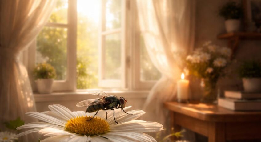 découvrez la signification spirituelle de la présence d'une mouche dans la maison et apprenez à interpréter ce message mystérieux.