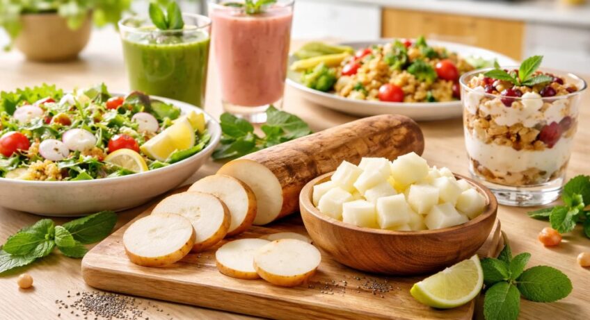 découvrez les bienfaits du yacon, un super-aliment riche en fibres et antioxydants, idéal pour améliorer votre digestion et booster votre énergie au quotidien.