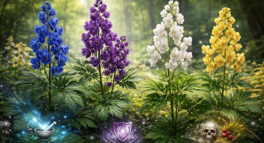 découvrez les différentes espèces d'aconit, leurs caractéristiques uniques et leurs propriétés étonnantes, entre plantes médicinales et dangers à connaître.