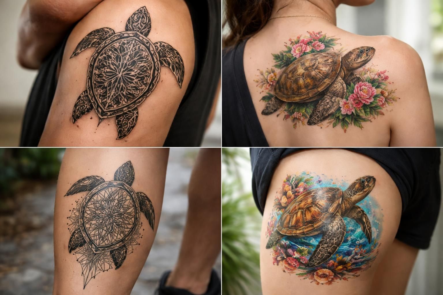 découvrez les diverses interprétations et symboliques de la tortue dans le tatouage, un motif riche en significations culturelles et personnelles.