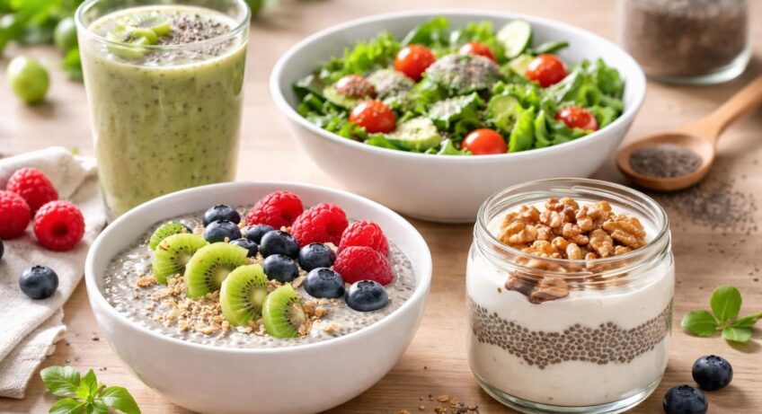 découvrez les meilleures recettes à base de graines de chia et apprenez comment les consommer facilement pour profiter de leurs bienfaits au quotidien.