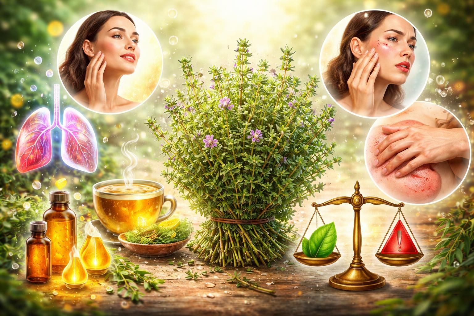 découvrez les bienfaits du thym pour la santé ainsi que ses effets secondaires méconnus. apprenez à utiliser cette plante aromatique en toute sécurité grâce à notre guide complet.