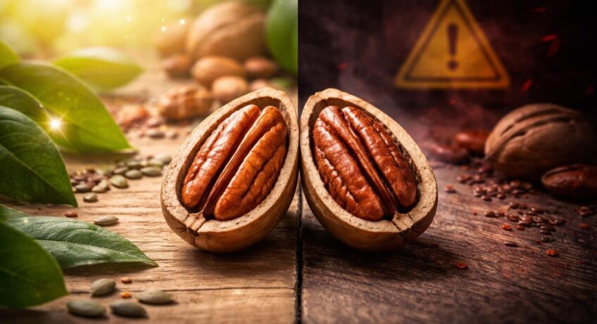 découvrez les bienfaits et les dangers de la noix de pécan, ce snack savoureux mais à consommer avec modération pour profiter de ses avantages sans risques.