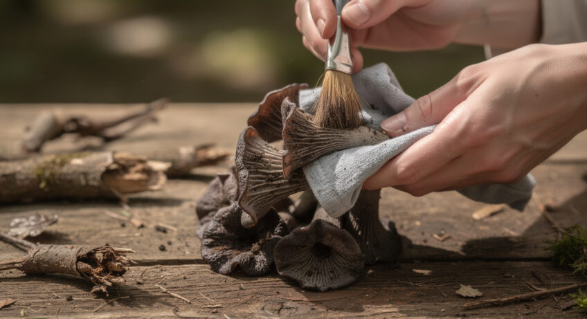 découvrez comment nettoyer délicatement vos trompettes de la mort sans les abîmer, pour préserver toute leur saveur et leur texture.