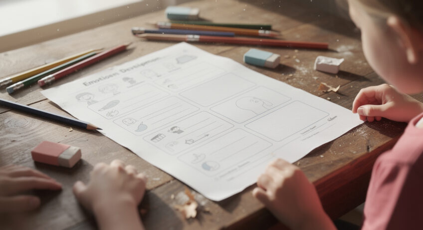 téléchargez et imprimez des exercices pratiques sur les émotions pour aider le développement émotionnel et social de vos enfants de manière ludique et éducative.