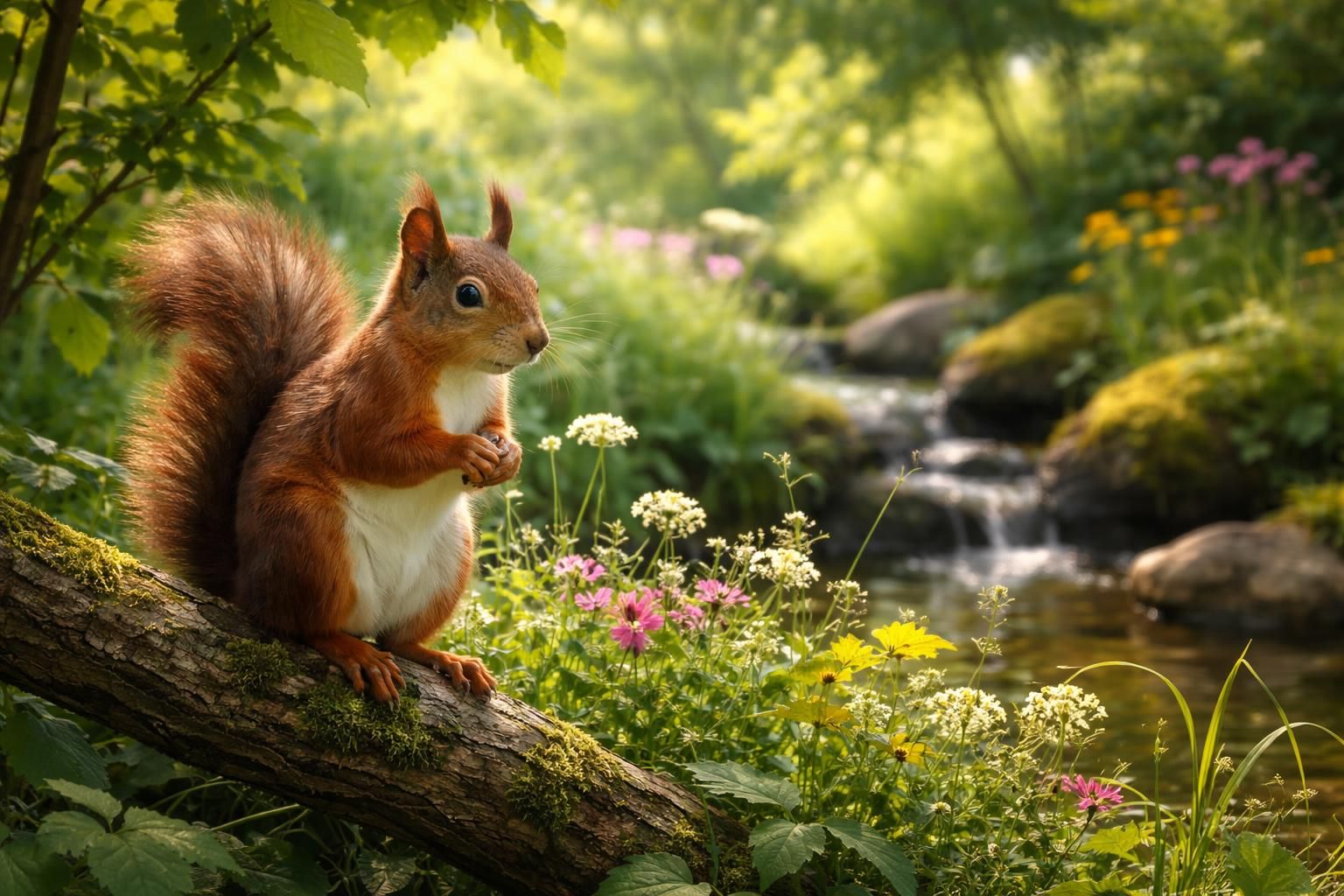 découvrez la signification profonde d'un écureuil dans votre jardin et apprenez les leçons de sagesse naturelle qu'il nous offre.