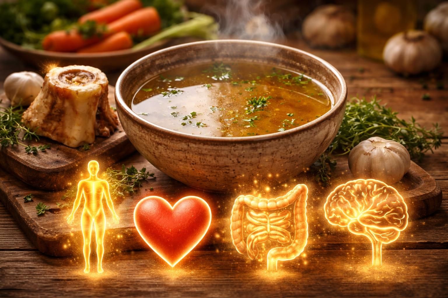 découvrez les 5 principaux bienfaits du bouillon d'os pour votre santé et votre bien-être, et apprenez pourquoi il mérite une place dans votre alimentation quotidienne.