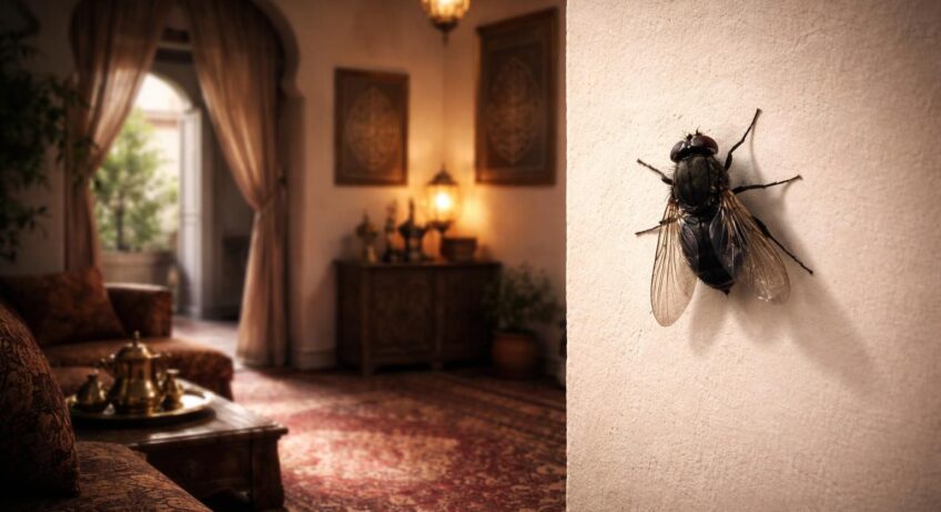 découvrez les croyances et significations attribuées à la présence d'une grosse mouche noire dans la maison selon la tradition islamique, révélant symboles et interprétations.