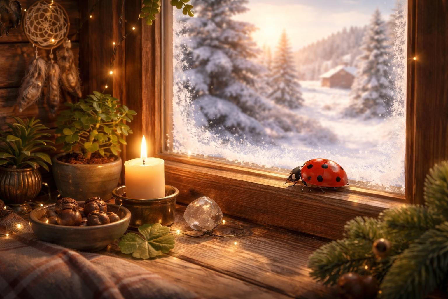 découvrez comment la présence d'une coccinelle dans votre maison en hiver porte une signification spirituelle profonde et influence positivement votre vie au quotidien.