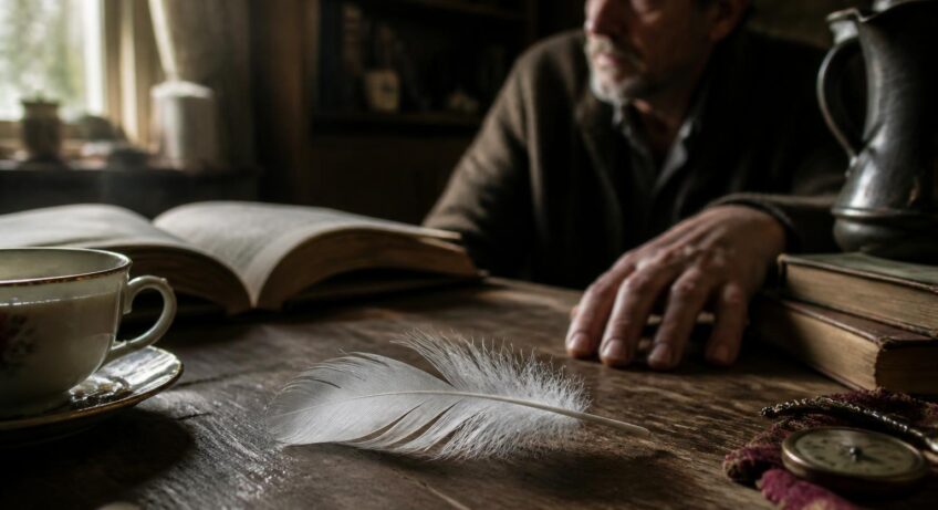 découvrez les histoires captivantes de personnes qui ont trouvé une plume blanche dans leur maison, un symbole mystérieux chargé de significations intrigantes.