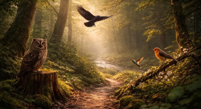 découvrez la signification profonde des oiseaux qui croisent votre chemin et laissez-vous guider vers la réflexion et la sagesse qu'ils symbolisent.