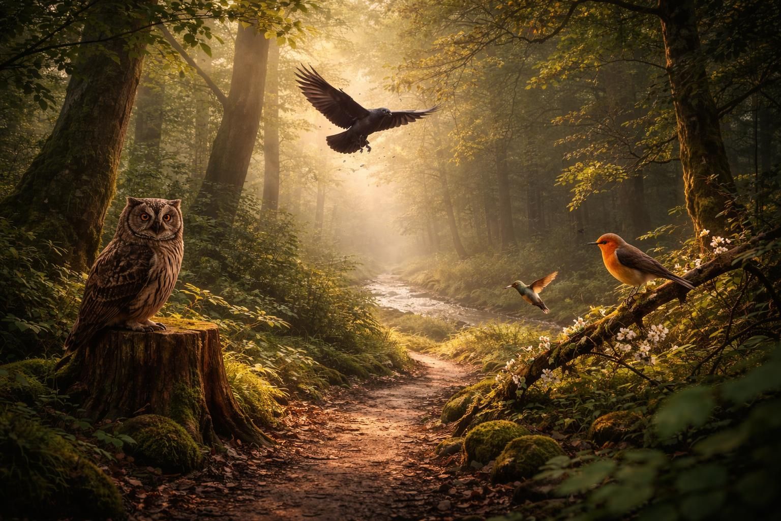 découvrez la signification profonde des oiseaux qui croisent votre chemin et laissez-vous guider vers la réflexion et la sagesse qu'ils symbolisent.