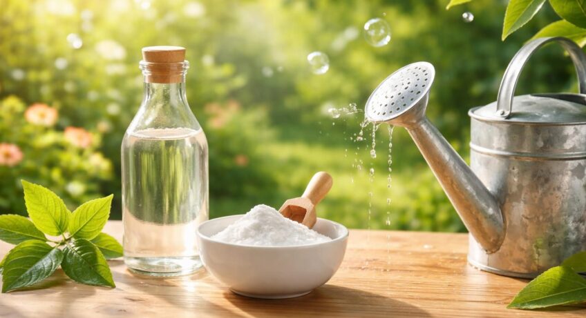 découvrez les avantages surprenants de l'anti mousse naturel à base de vinaigre et bicarbonate de soude pour un jardin sain et écologique.
