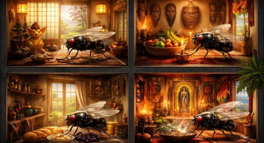 découvrez l'interprétation des rêves impliquant des mouches dans la maison à travers différentes cultures et leurs significations symboliques.