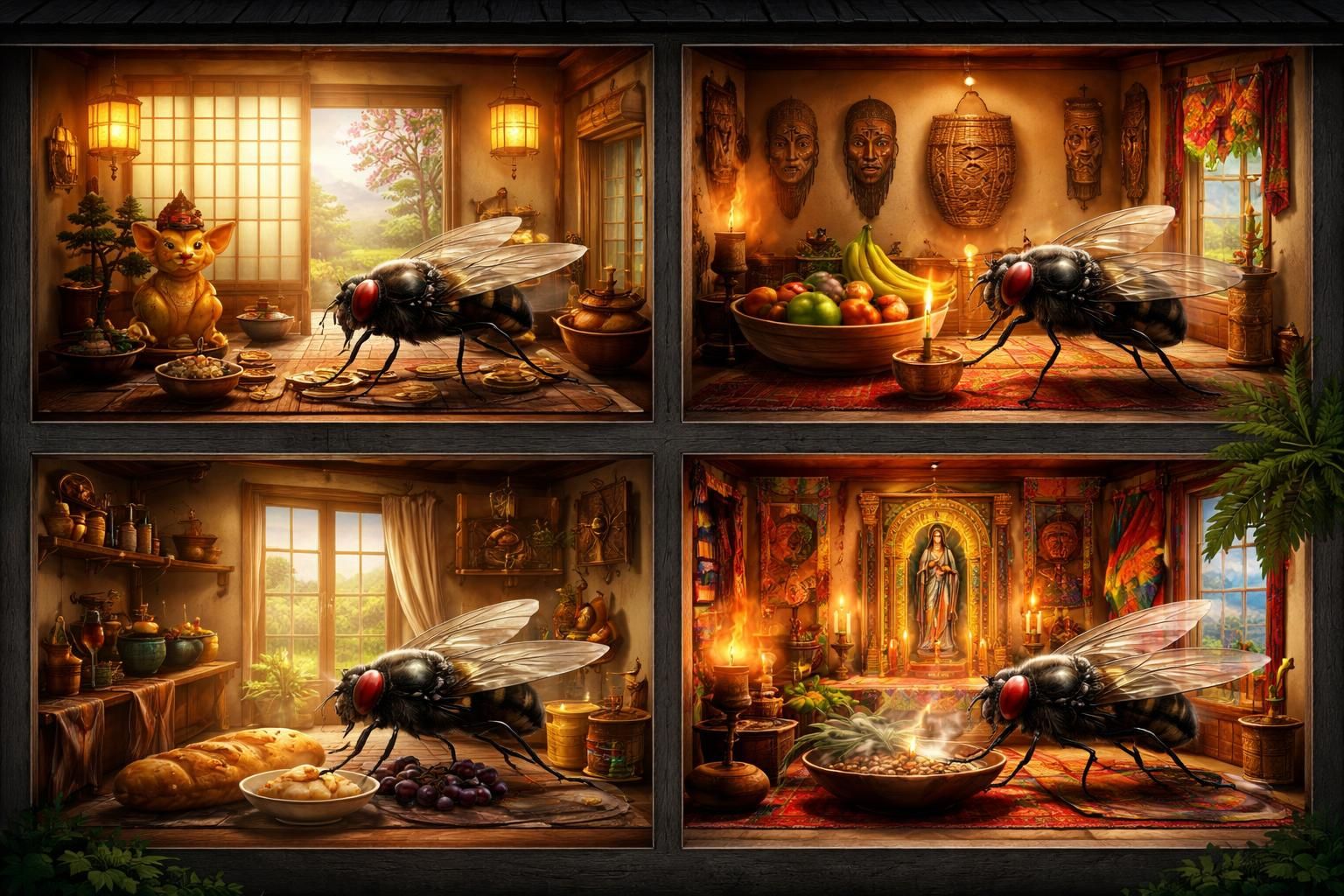 découvrez l'interprétation des rêves impliquant des mouches dans la maison à travers différentes cultures et leurs significations symboliques.
