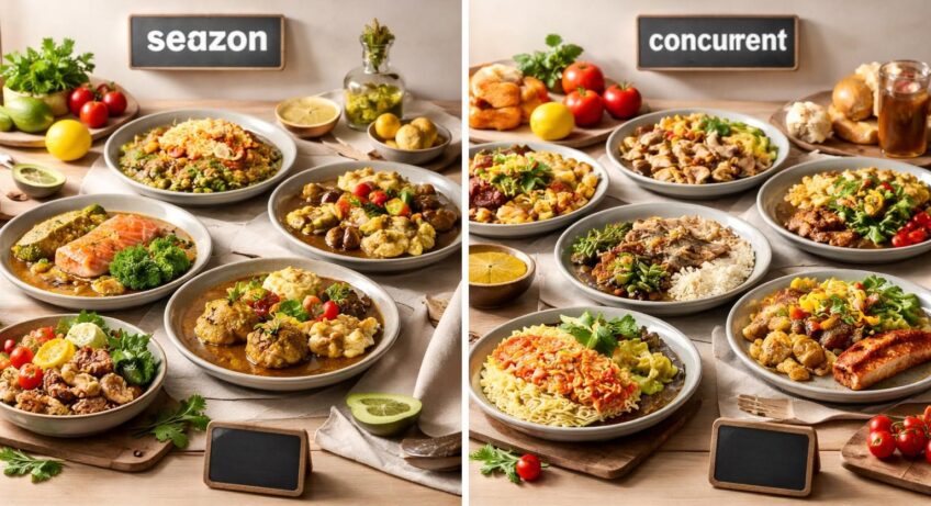 découvrez une comparaison détaillée entre repas seazon et ses concurrents, mettant en avant les saveurs uniques et les prix attractifs pour choisir le meilleur repas adapté à vos goûts et budget.