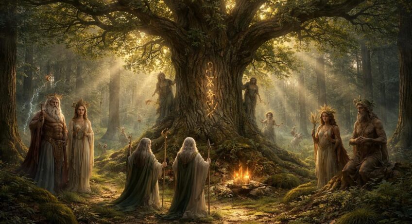 découvrez la signification profonde du chêne dans les mythologies anciennes et son rôle symbolique à travers différentes cultures.