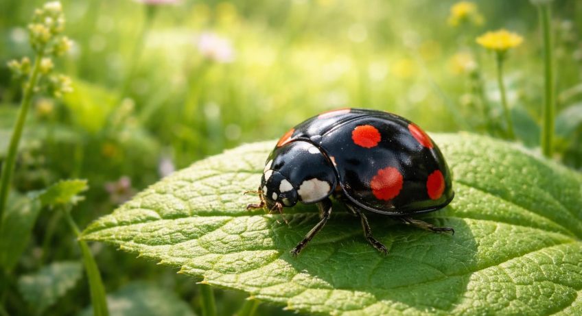 découvrez la signification et les dernières recherches sur la coccinelle noire à points rouges, et son rôle essentiel dans l'équilibre de l'écosystème.