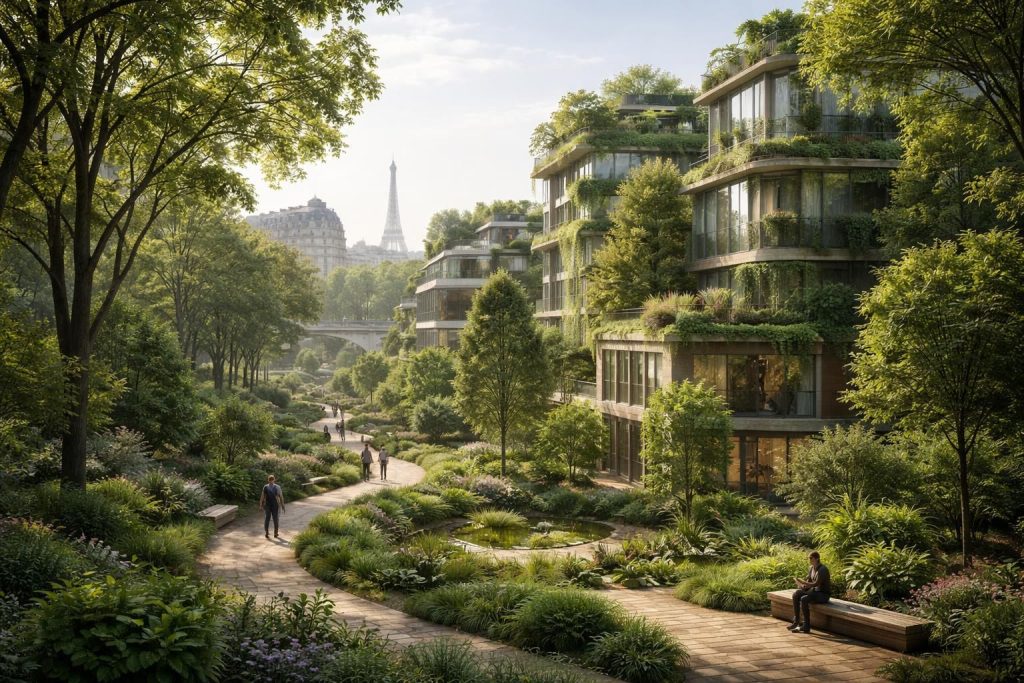 découvrez comment les forêts urbaines transforment paris en repensant l'architecture paysagère pour un environnement plus durable et harmonieux.